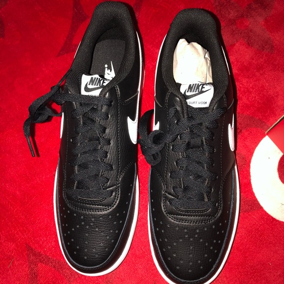 Nike Court Vision Lo Black / White - Picture 7 of 14